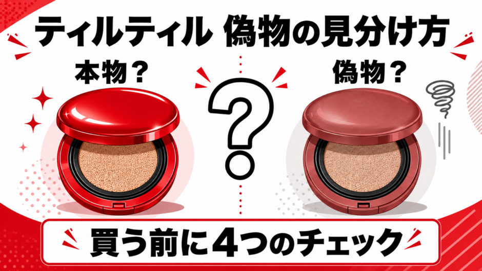 ティルティル 偽物の見分け方