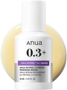 アヌア レチノール0.3 ナイアシンリニューイングセラム 30ml
