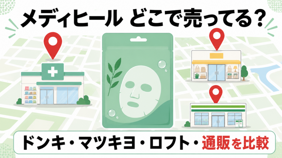メディヒール どこで売ってる