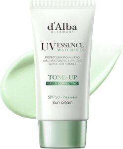 ダルバ ウォーターフル トーンアップサンクリーム グリーン 50ml