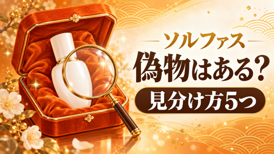 ソルファス（雪花秀）に偽物はある？見分け方5つと日本公式ストアの選び方